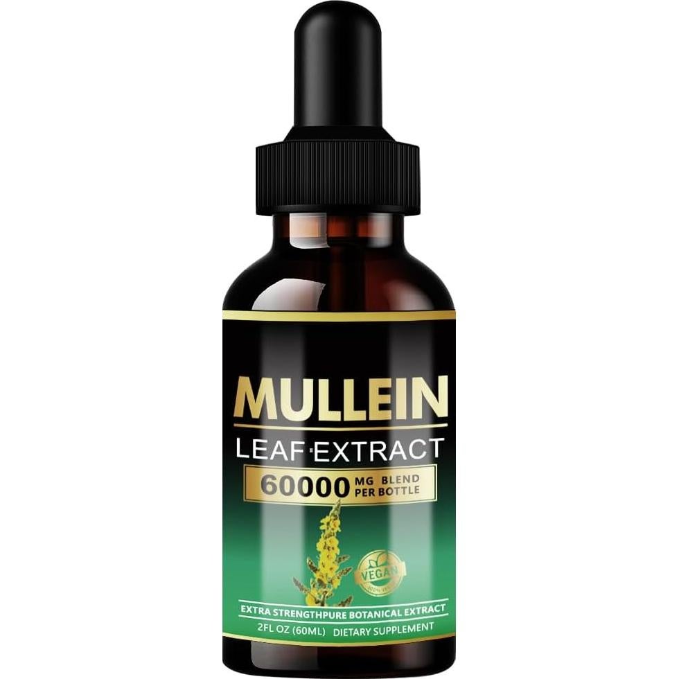 Gotas de Mullein 59.15 ml - Extracto Herbal para Pulmones