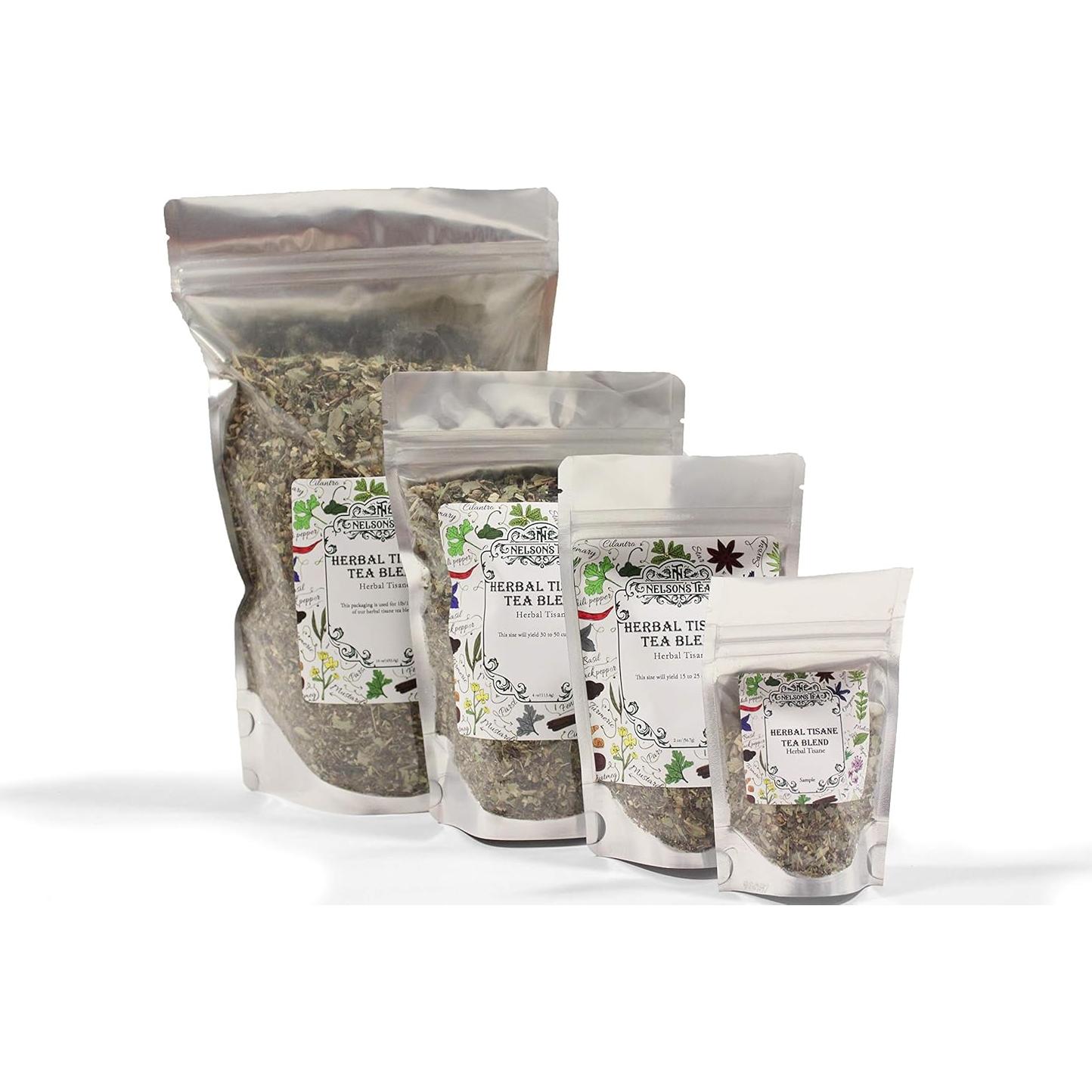 Té Herbal Suelto Nelson Limón Jengibre Miel 8.5g Sin Cafeína