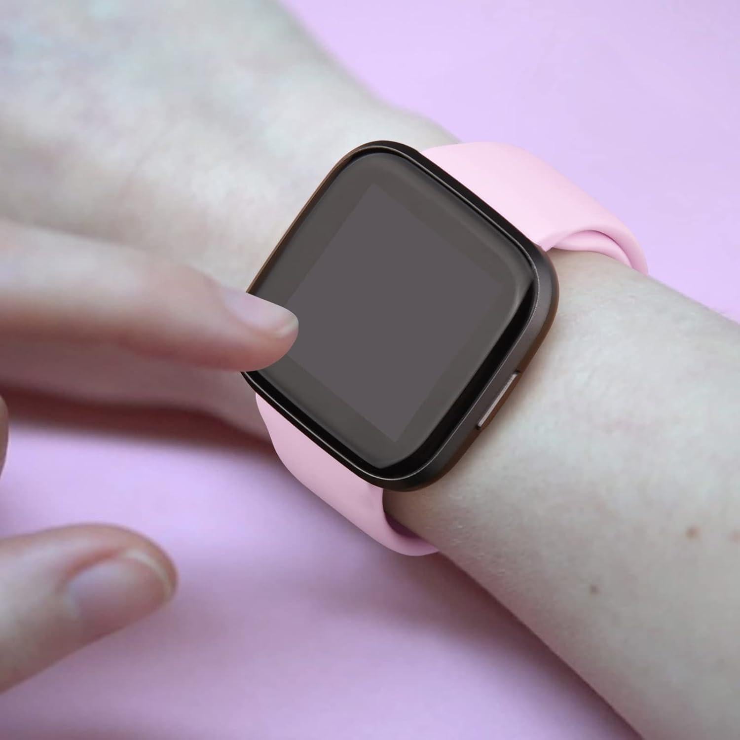 Bandas de Silicona AK para Fitbit Versa 2 - Rosa