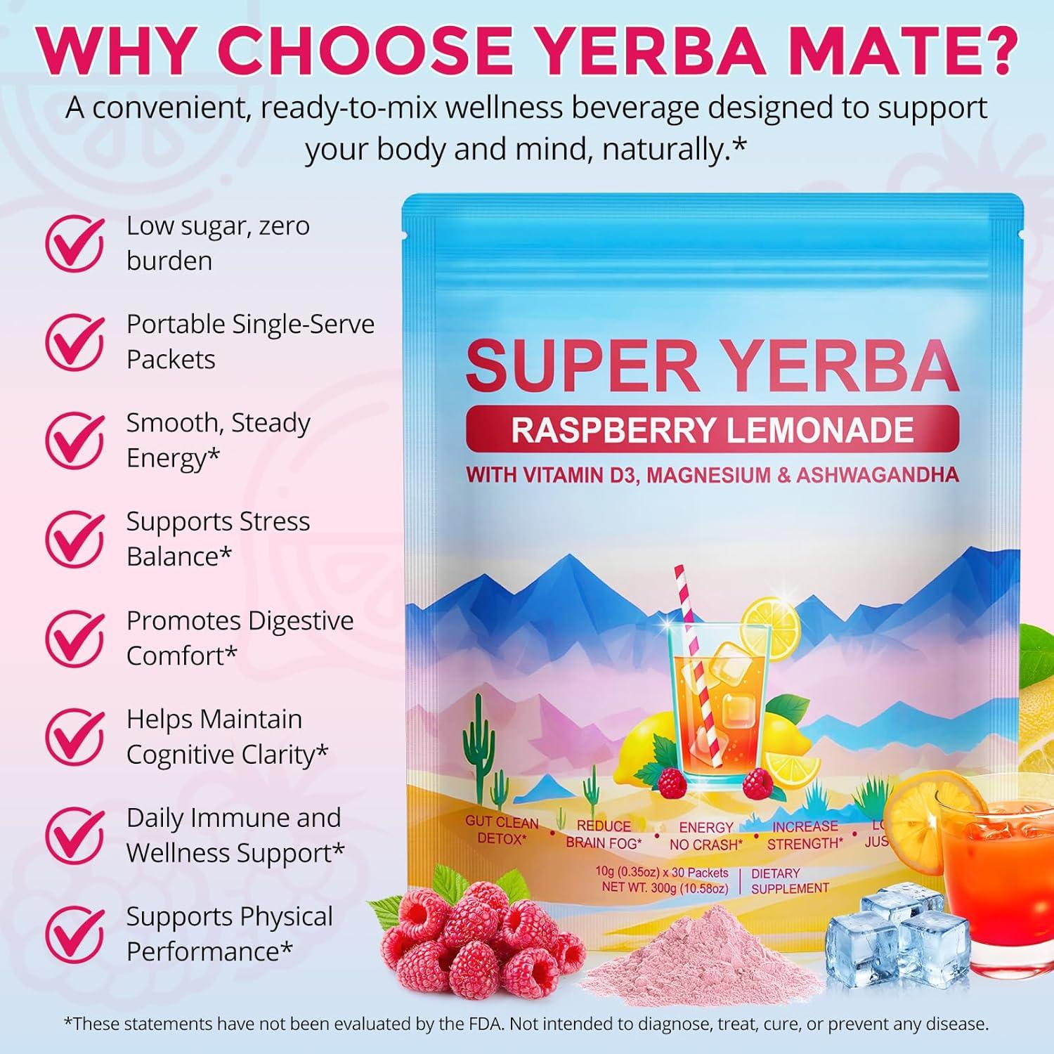 Yerba Mate Instantáneo en Polvo 120g - Fórmula Energizante Natural