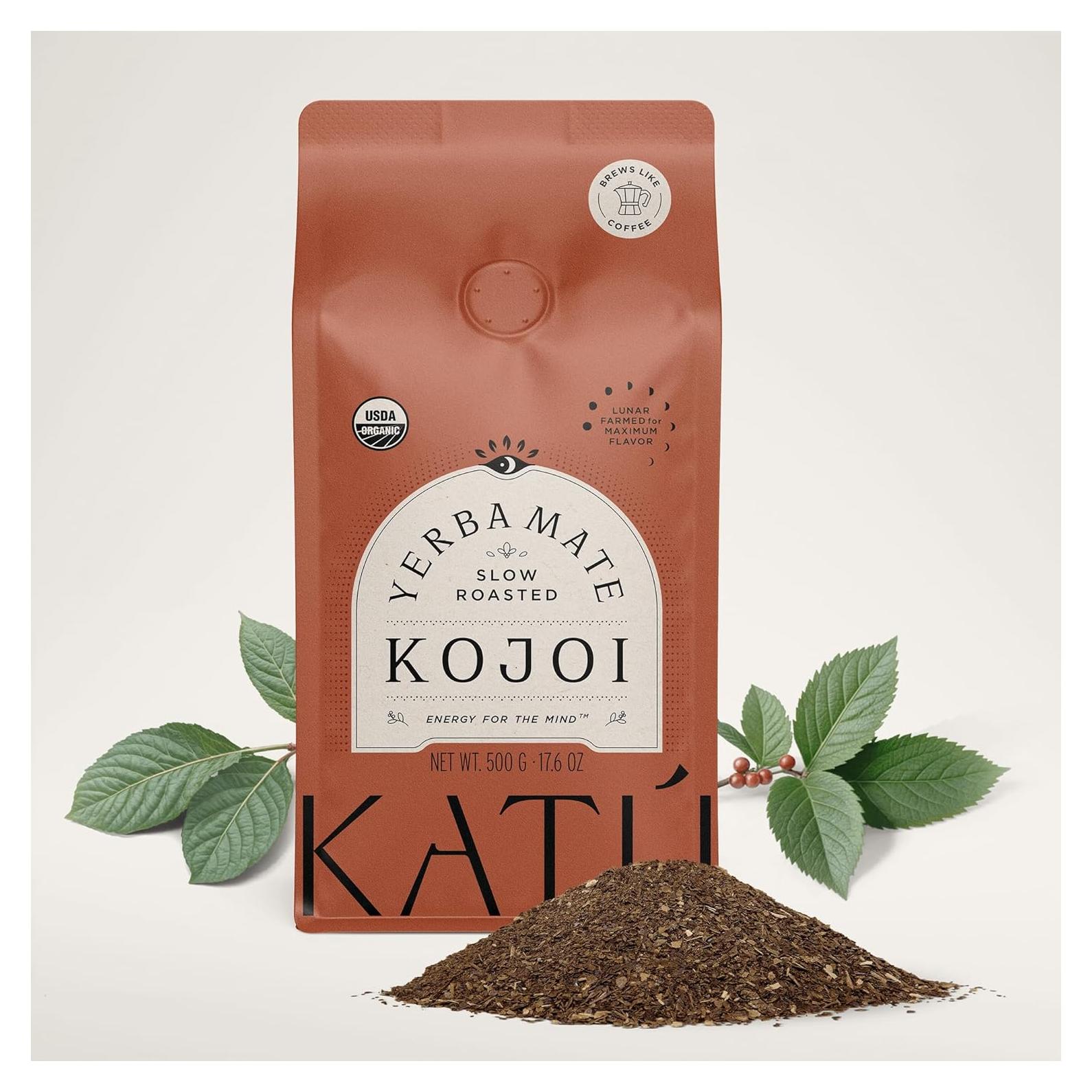 Té de Yerba Mate Orgánico Kojoi Premium 500g - Tostado Lento