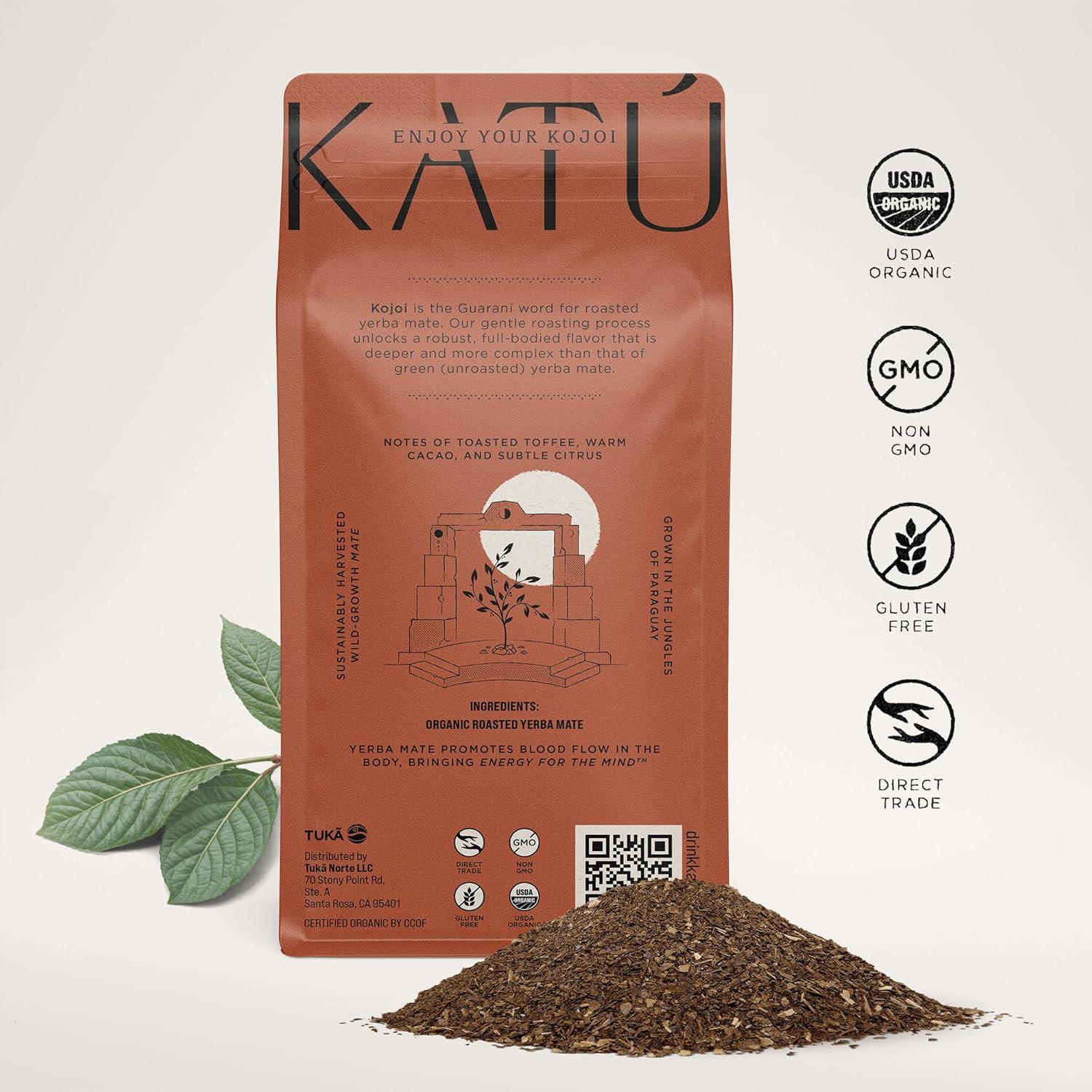 Té de Yerba Mate Orgánico Kojoi Premium 500g - Tostado Lento