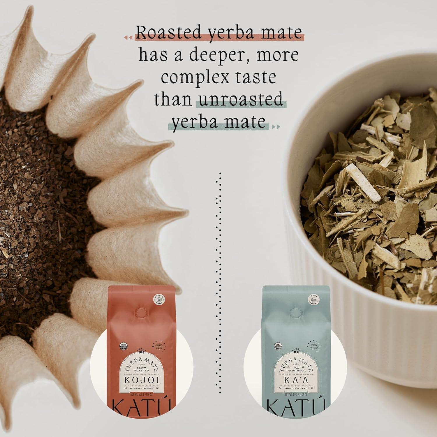 Té de Yerba Mate Orgánico Kojoi Premium 500g - Tostado Lento