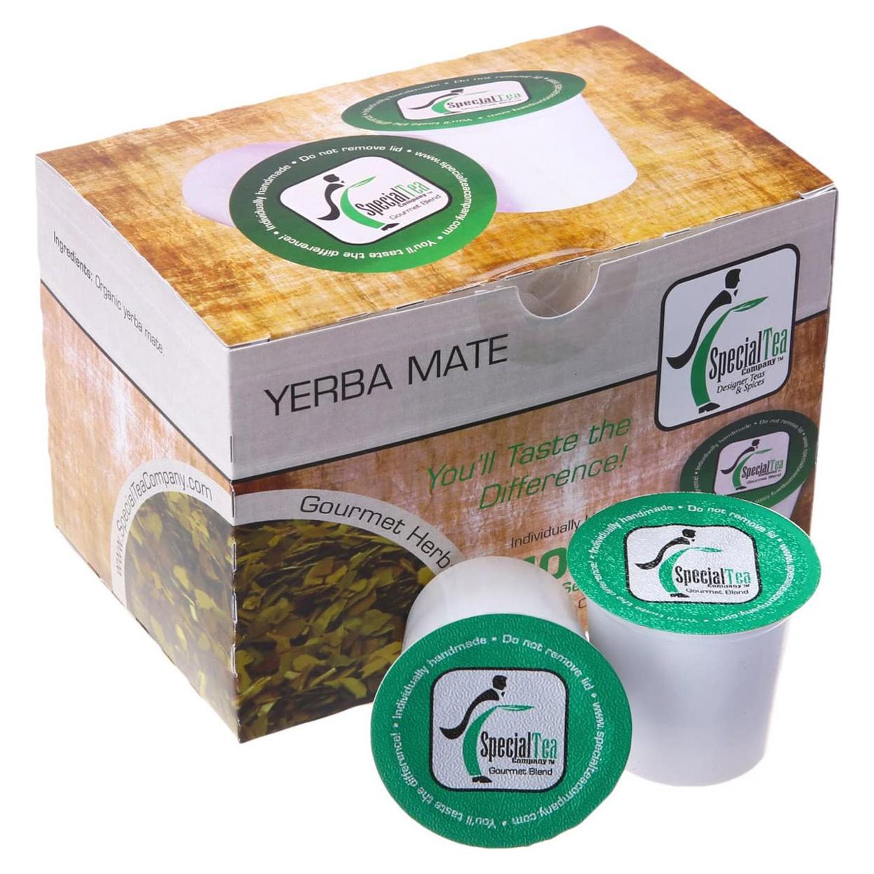 Cápsulas de Té de Yerba Mate Orgánica Compañía Especial - 10 Unidades