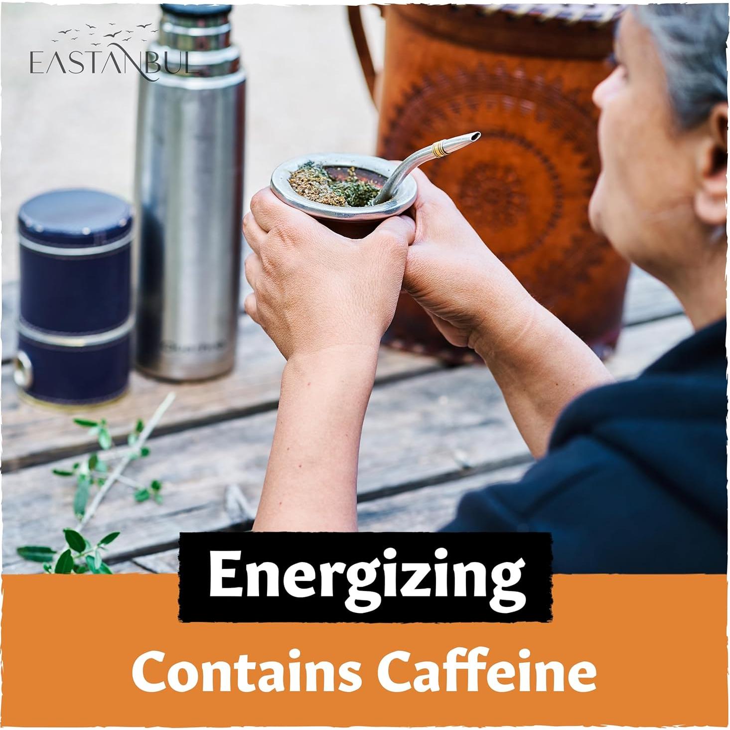 Té de Yerba Mate Eastanbul 79.4g - Hoja Suelta Vegano