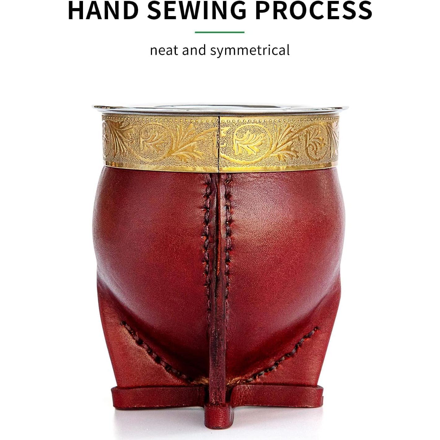 Taza de Yerba Mate Cuopru Acero Inoxidable 304 200ml Negro