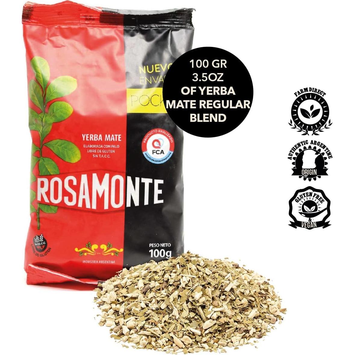 Set de Yerba Mate Balibetov - 2 Calabazas, 2 Bombillas, 1 Cepillo, 100g