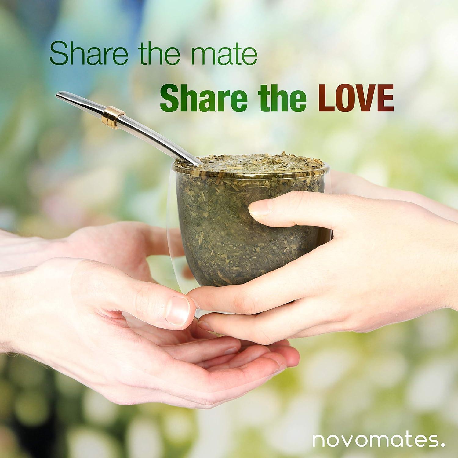 Kit de Yerba Mate Organic Deal - Taza de Vidrio Doble Pared 250 ml