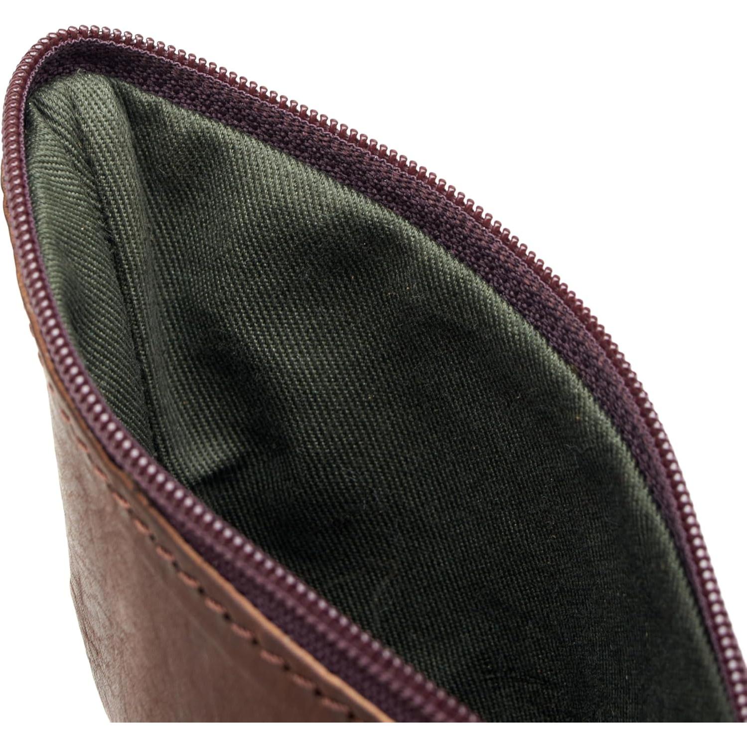 Contenedor de Yerba Mate BALIBETOV de Cuero Marrón Hecho a Mano