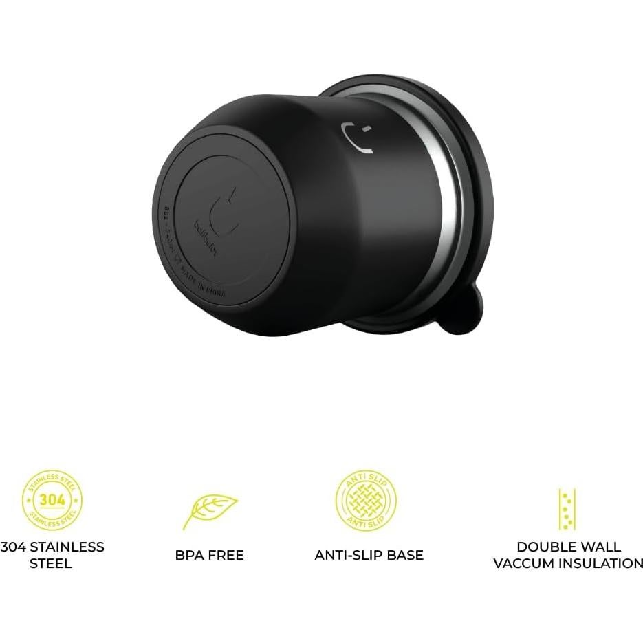 Taza de Yerba Mate BALIBETOV Acero Inoxidable 226ml Aislada