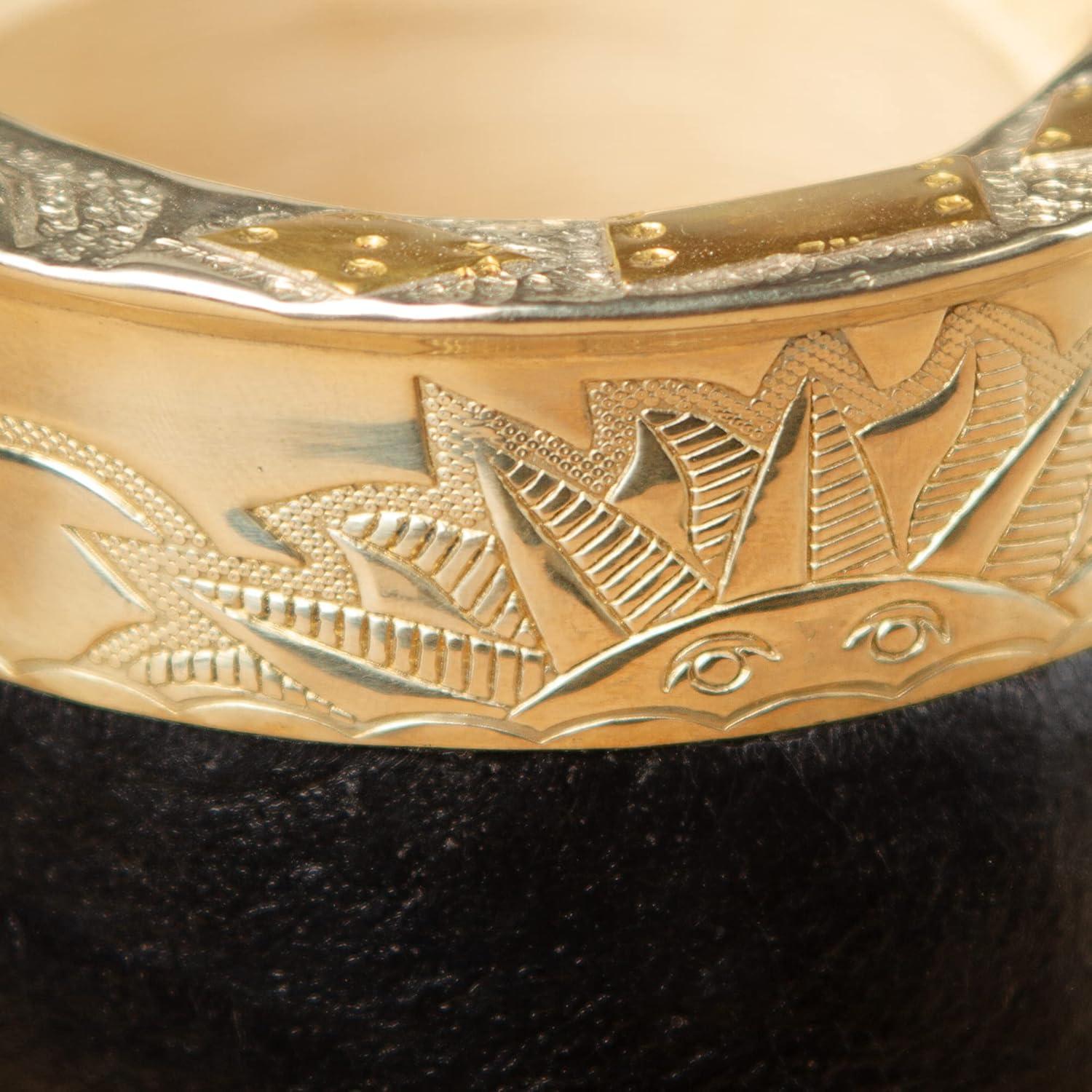 Gourd de Yerba Mate TheBmate Imperial Cuero Negro 240ml