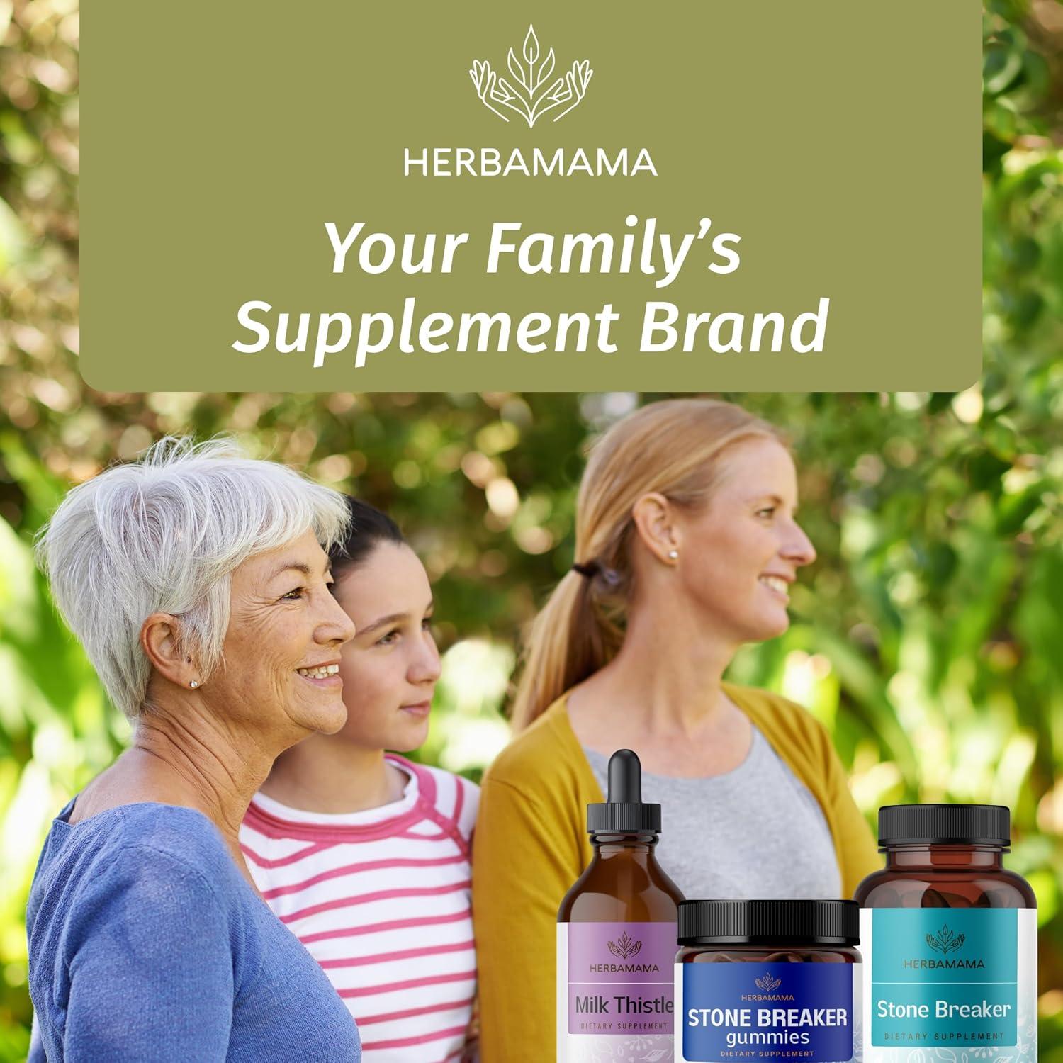 Gominolas Herbamama Chanca Piedra 1600mg - 60 Unidades