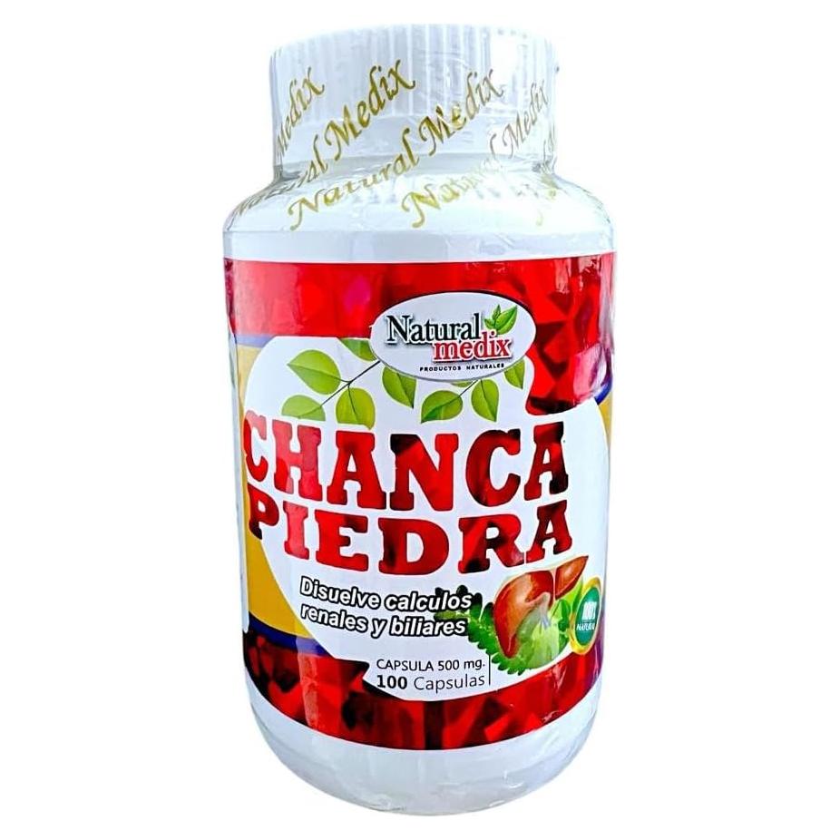 Chanca Piedra Natural Medix 100 Cápsulas - Suplemento Desintoxicante