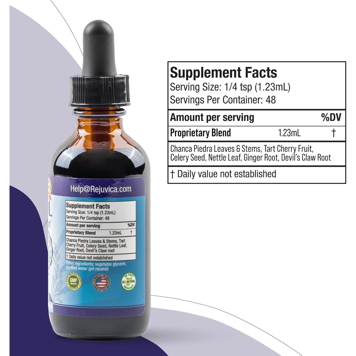 Varicol Suplemento Líquido Ácido Úrico 340g - Chanca Piedra, Jengibre