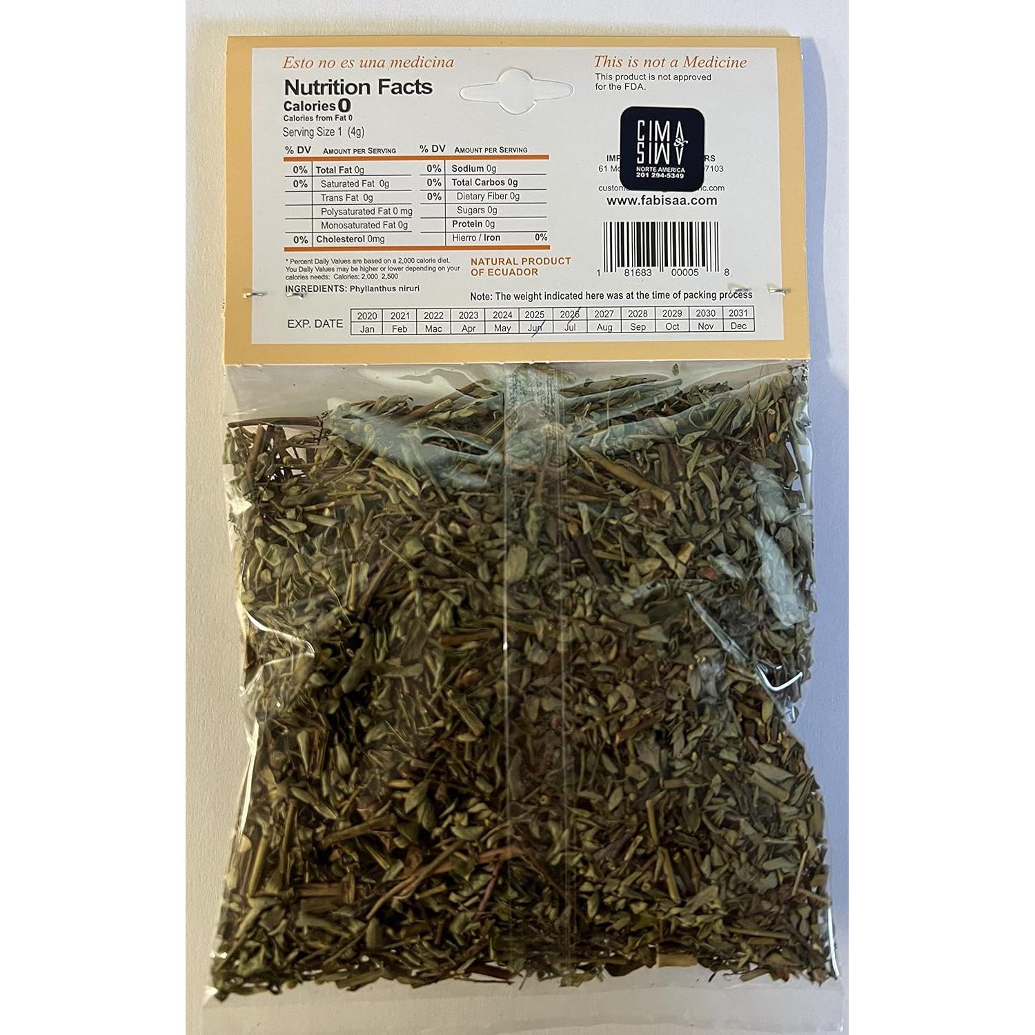 Té Chancapiedra Fabi-Saa 28 g - Phyllanthus Niruri Natural