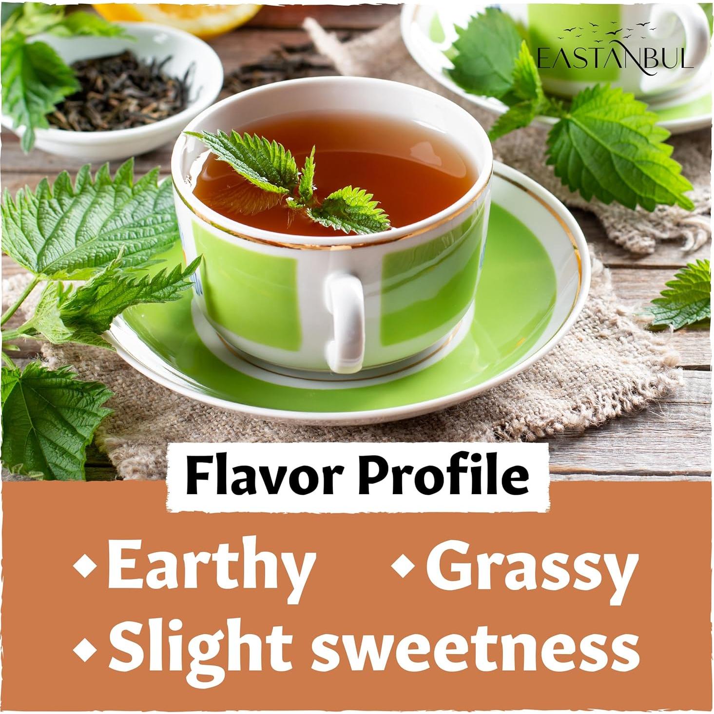 Té de Ortiga Eastanbul 20g - 100% Natural, Sin Cafeína, Vegano