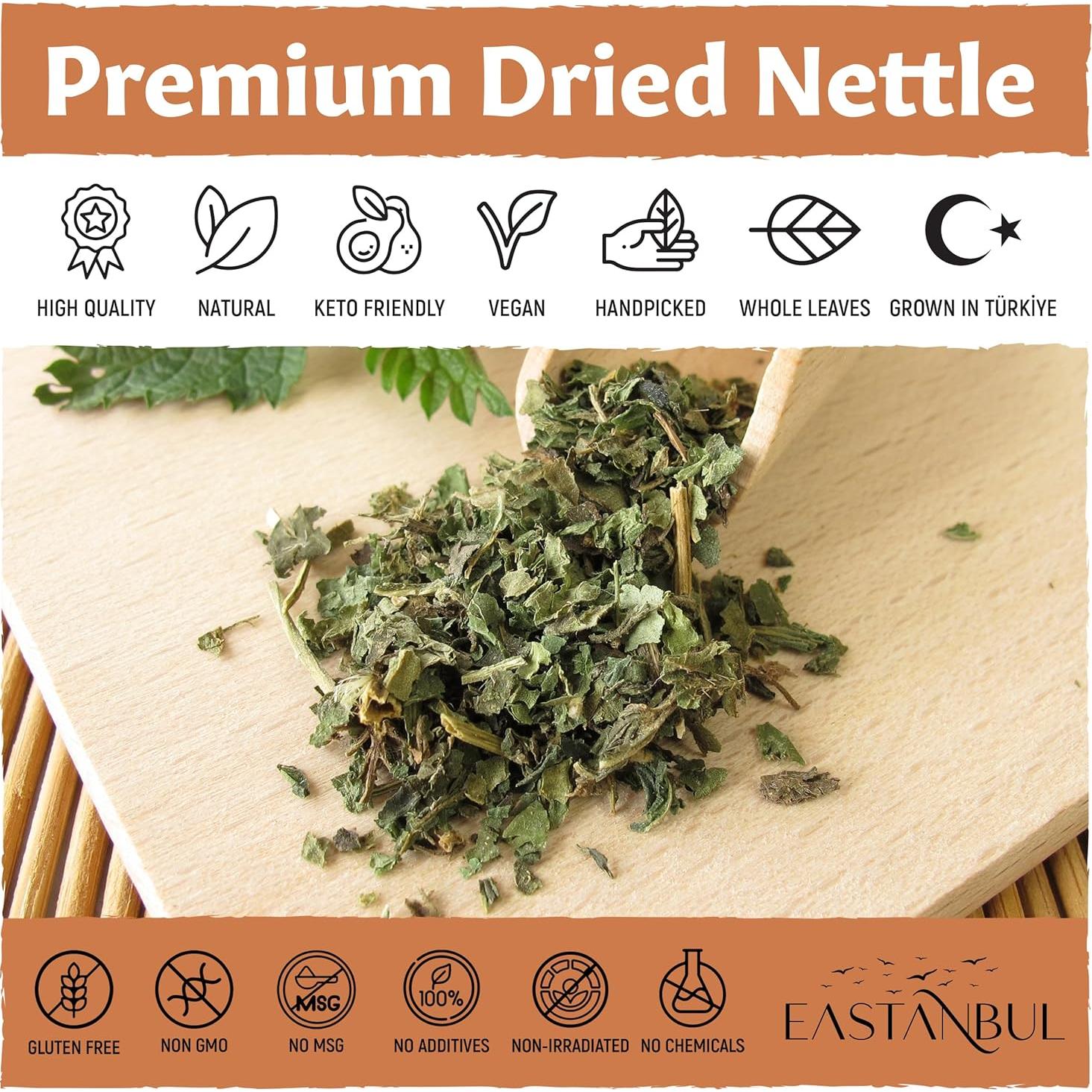 Té de Ortiga Eastanbul 20g - 100% Natural, Sin Cafeína, Vegano
