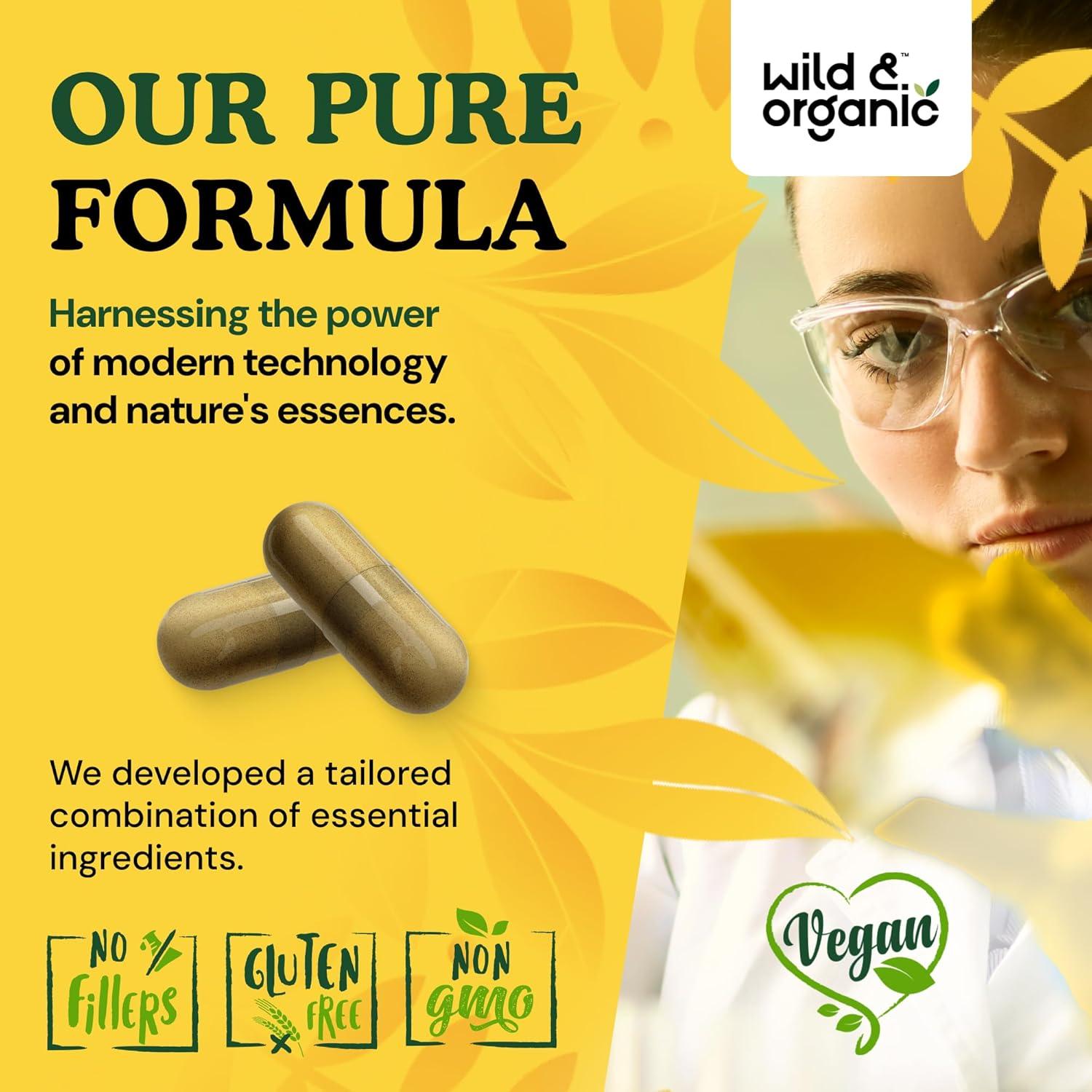 Cápsulas de Ácido Úrico Silvestre y Orgánico - 60 Unidades