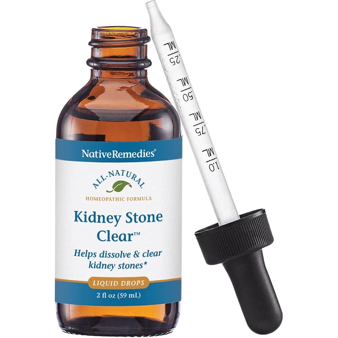 Remedios Nativos Clear de Piedras en los Riñones 59 mL - Homeopático