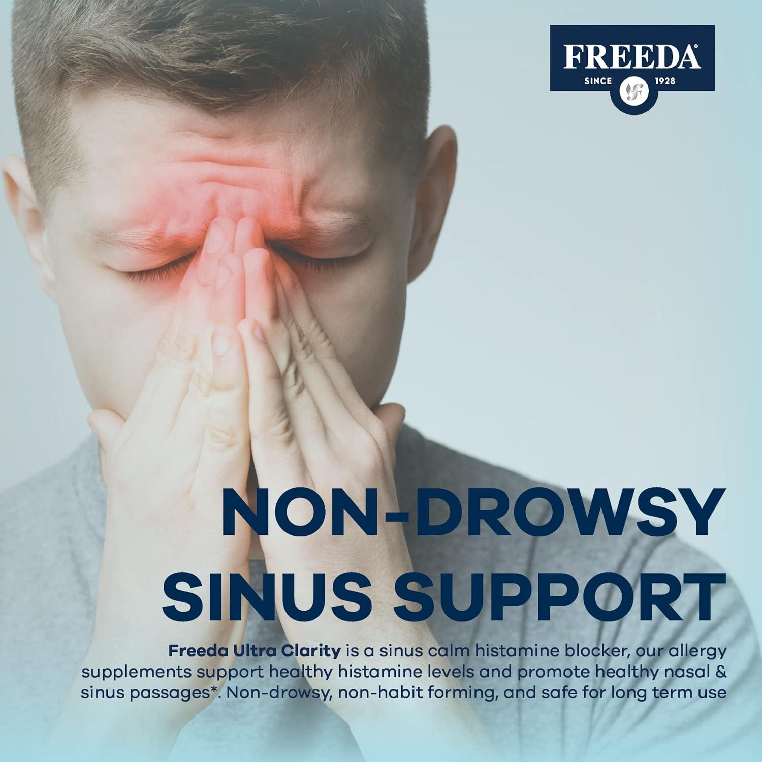 Suplemento Natural para Alergias Freeda - Quercetina y Bromelina