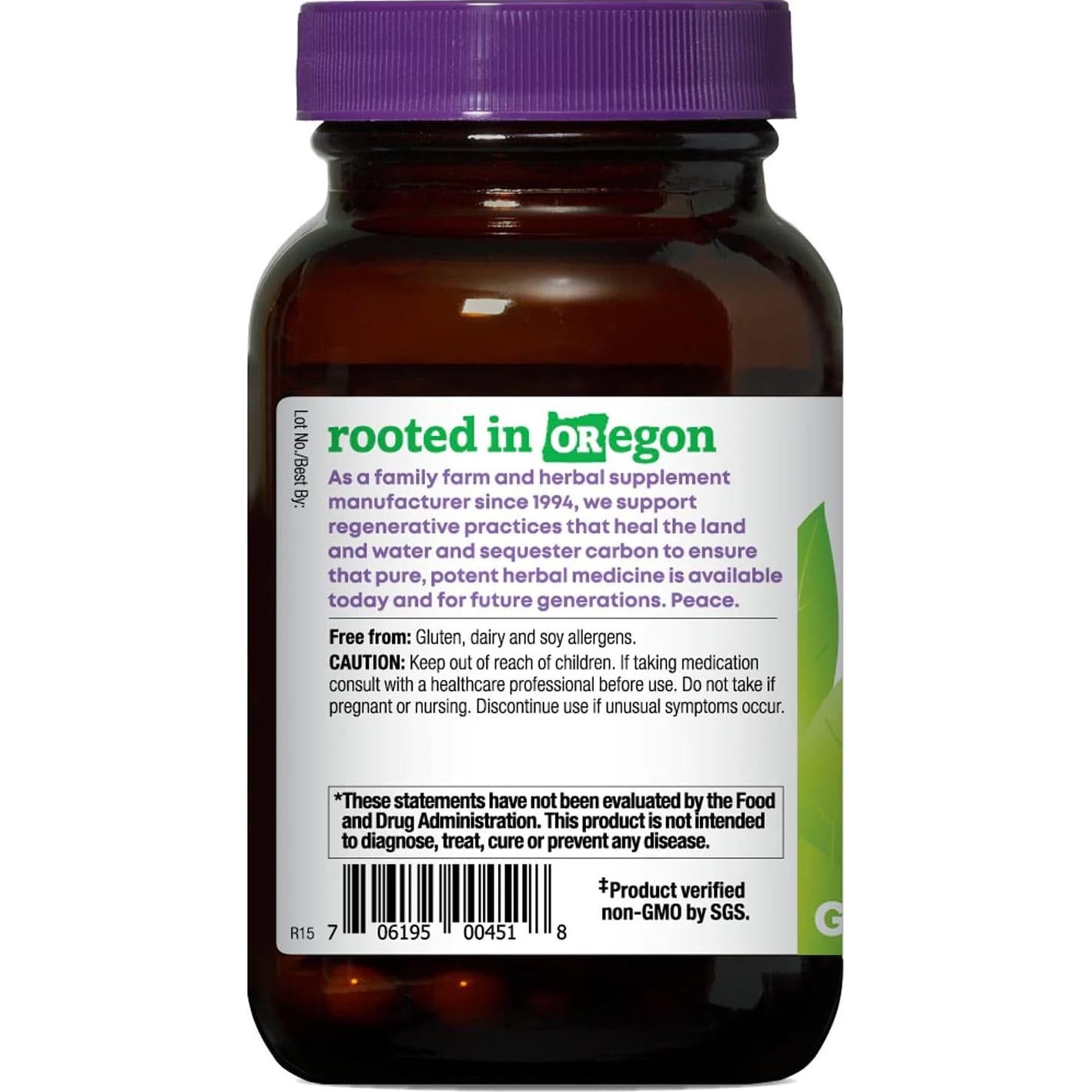 Cápsulas de Quercetina Oregon's Wild Harvest 60 Unidades