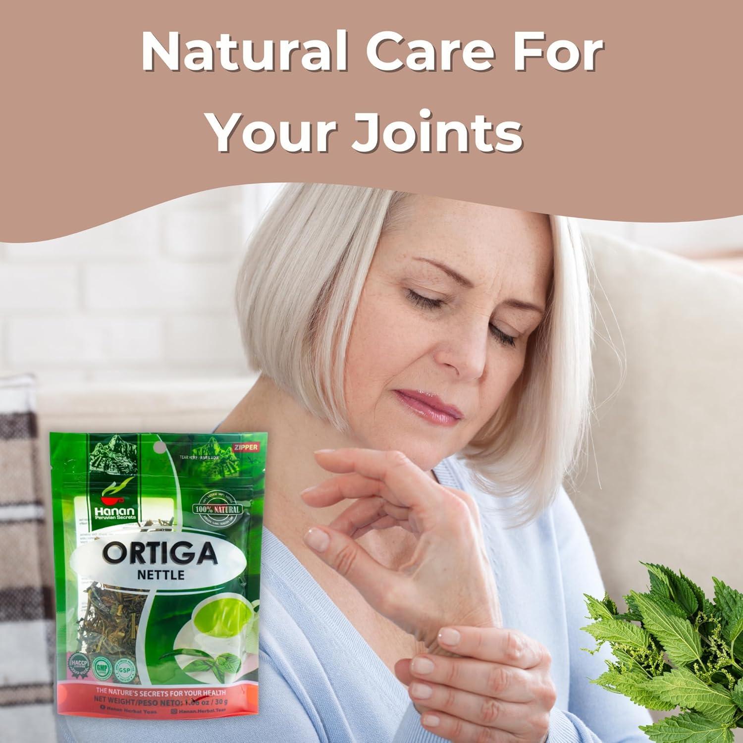 Té de Ortiga Hanan 30g 100% Natural - Suplemento Herbal