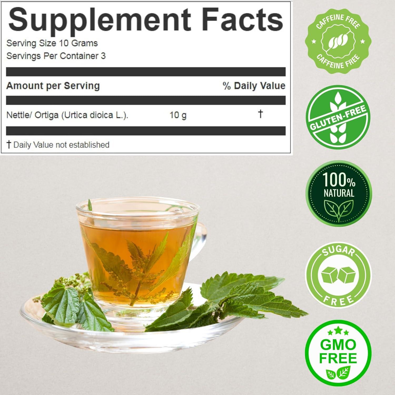 Té de Ortiga Hanan 30g 100% Natural - Suplemento Herbal