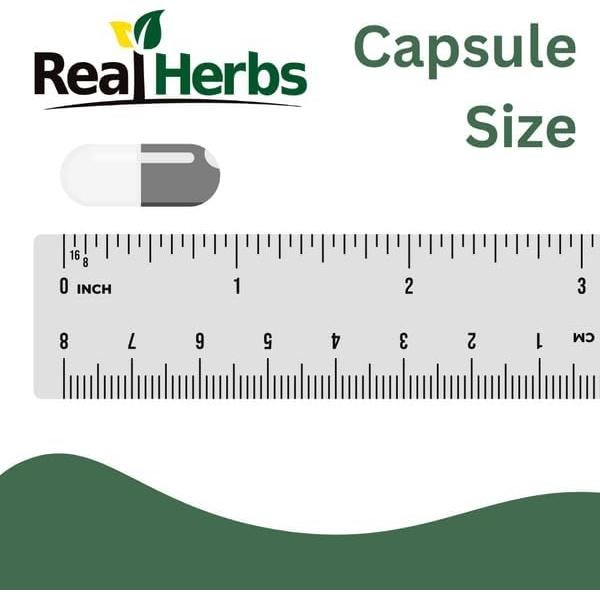 Extracto de raíz de ortiga real 7500mg Real Herbs - 100 cápsulas