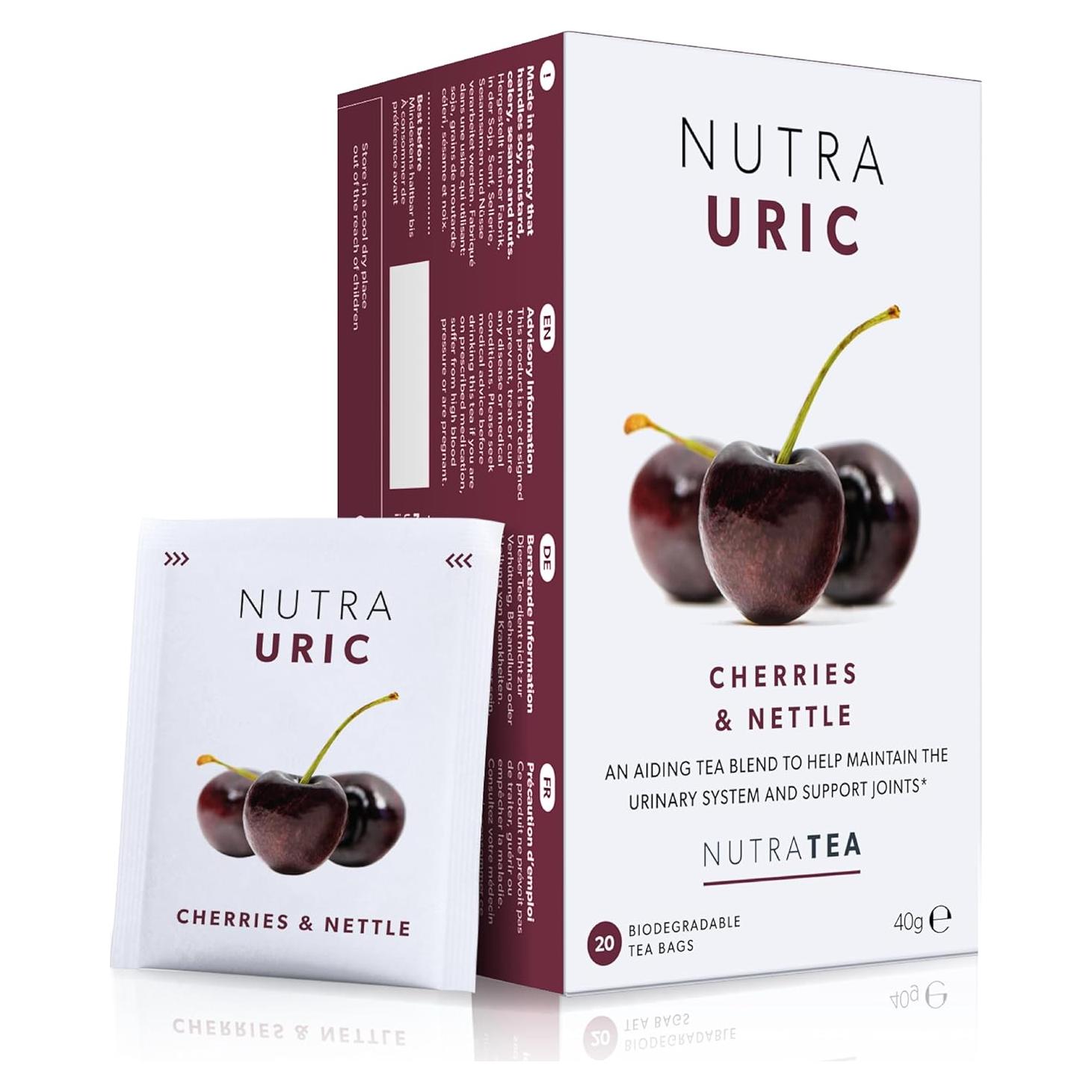 Té Herbal Nutra Tea 20 Bolsitas - Limpieza Ácido Úrico