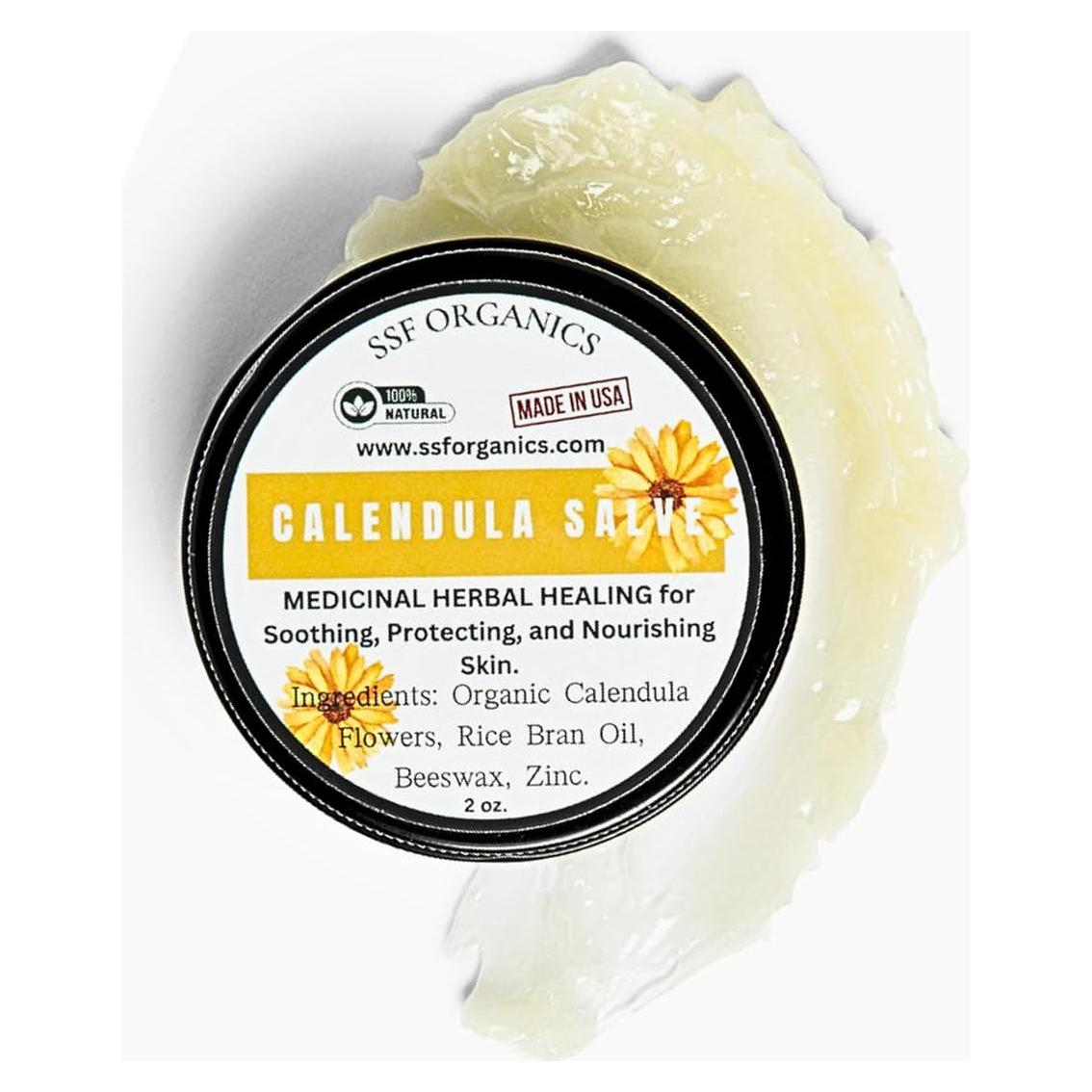 Bálsamo Reparador de Piel SSF Orgánico de Caléndula 56.7 g