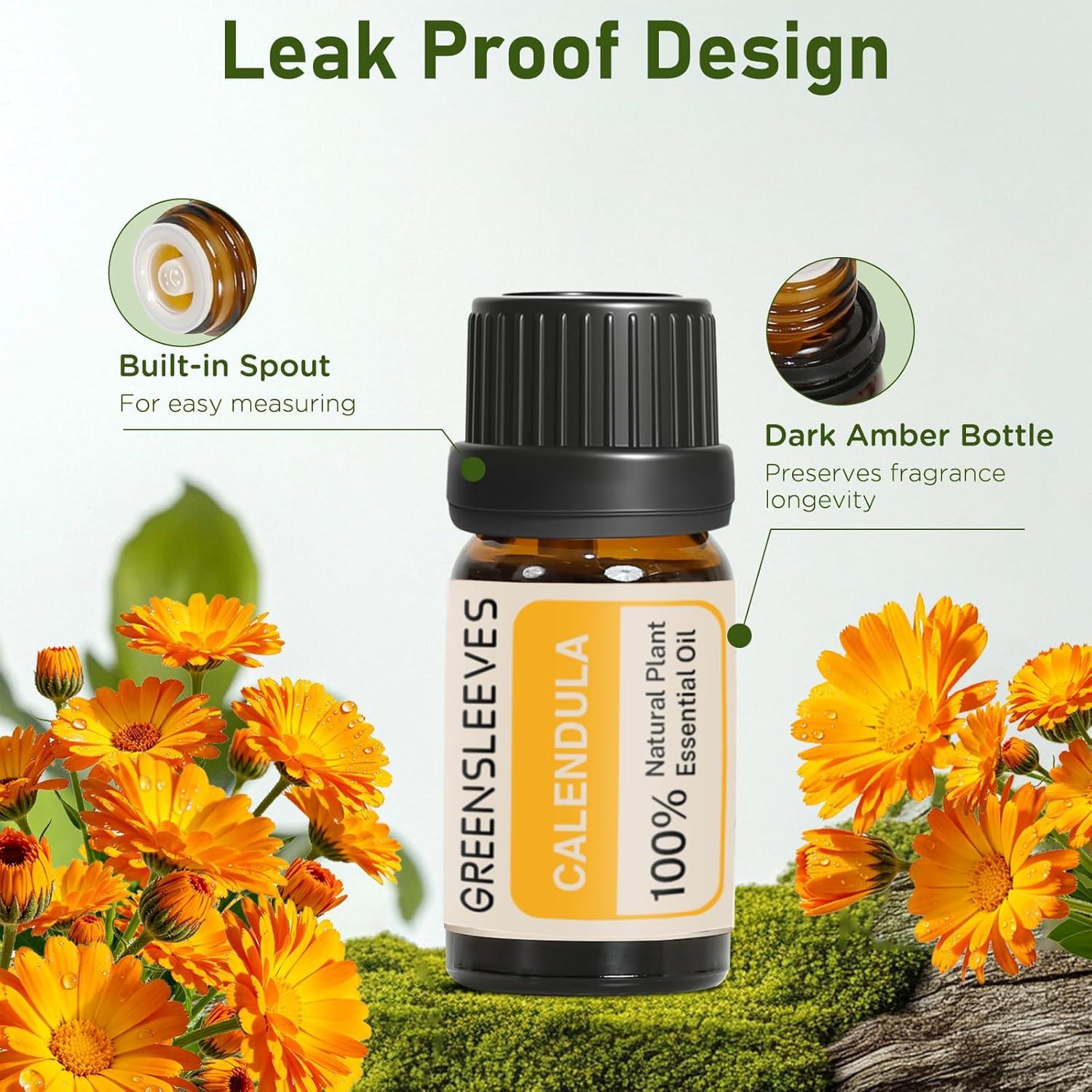 Aceite Esencial de Caléndula Greensleeves 10ml - Aromaterapia