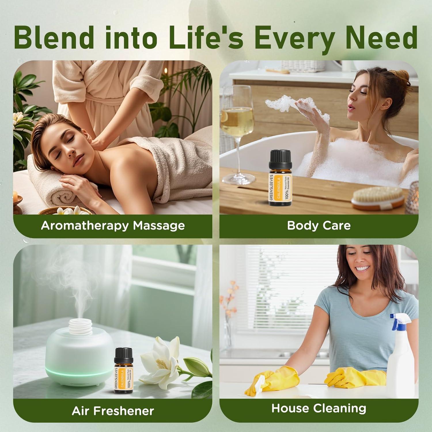 Aceite Esencial de Caléndula Greensleeves 10ml - Aromaterapia