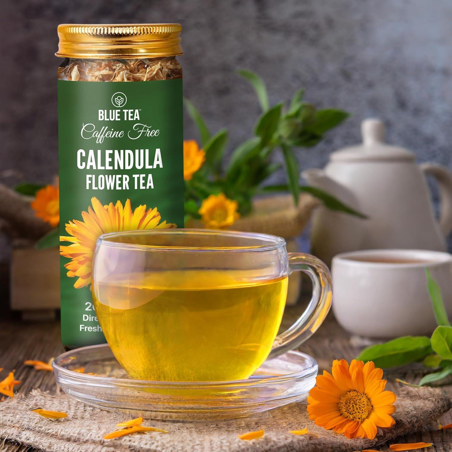 Té de Flor de Caléndula Redplum 39.69 g - Antioxidante Natural