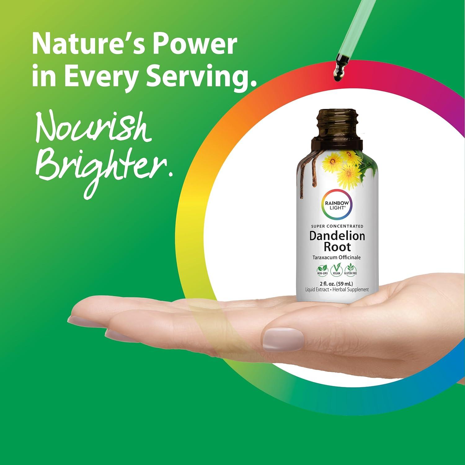 Extracto Líquido de Raíz de Diente de León Rainbow Light 59 ml