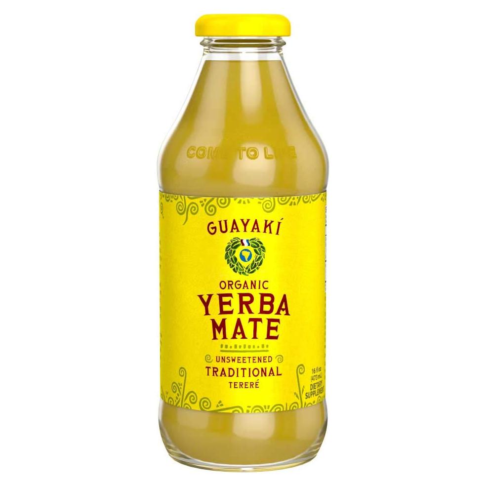 Guayaki Yerba Mate Orgánica Tereré Sin Azúcar 473 ml