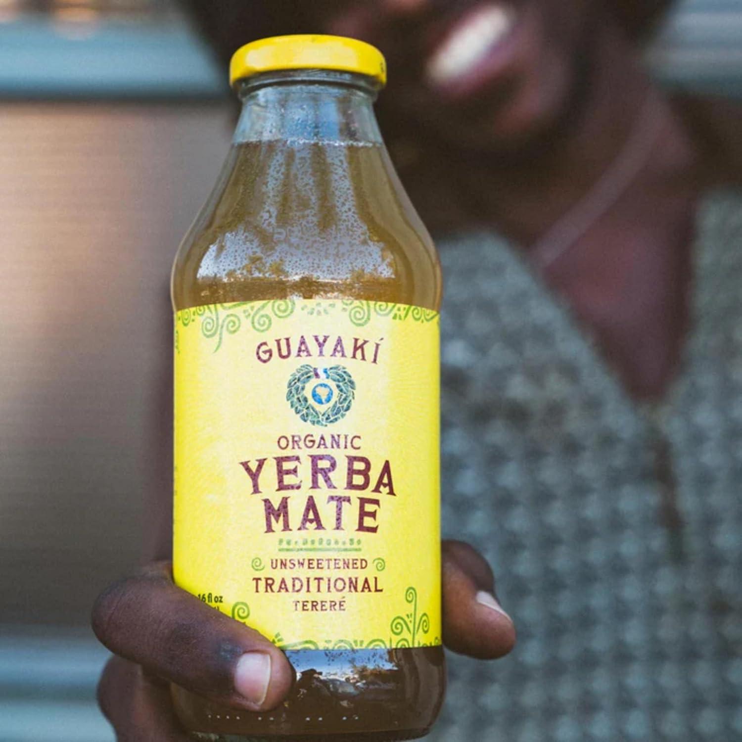 Guayaki Yerba Mate Orgánica Tereré Sin Azúcar 473 ml