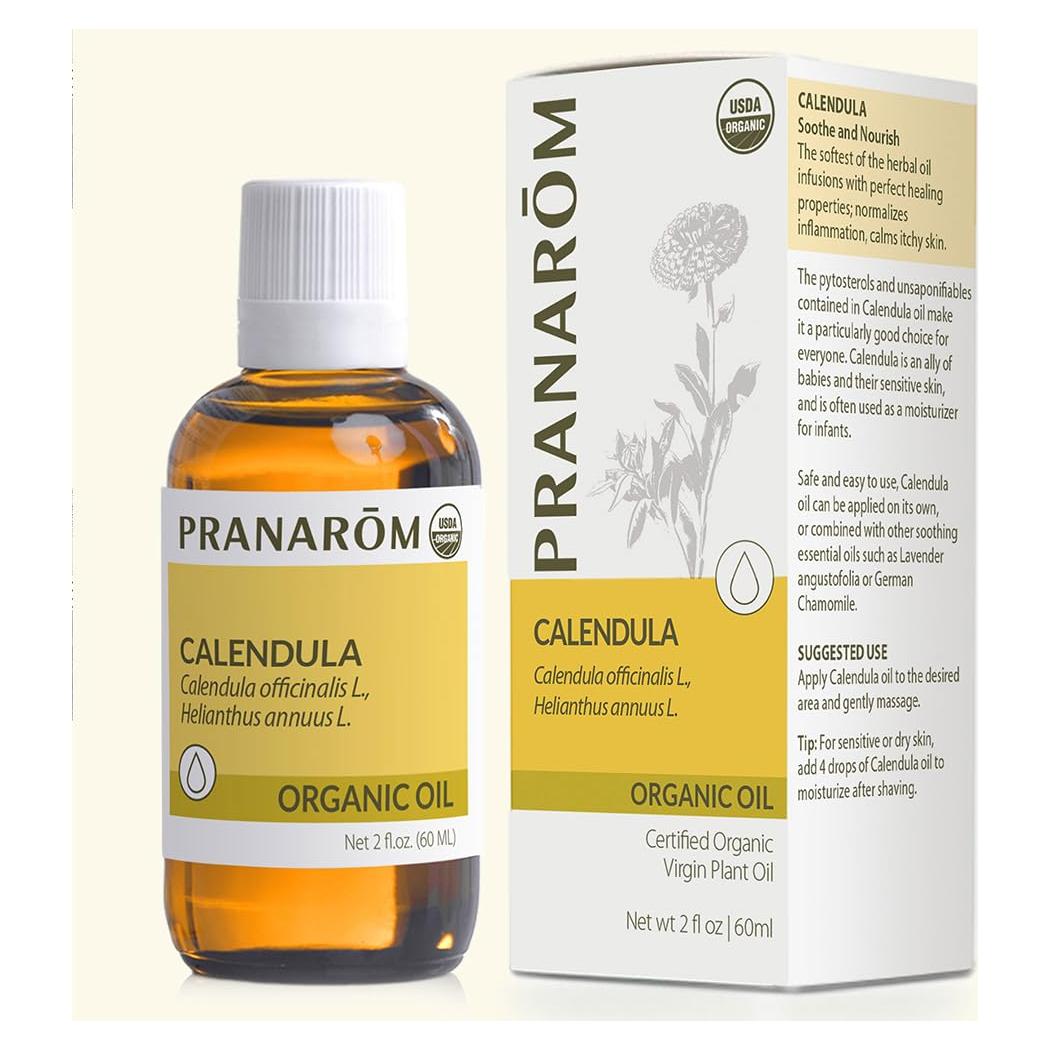 Aceite Vegetal Virgen de Caléndula Pranarom 60ml Orgánico