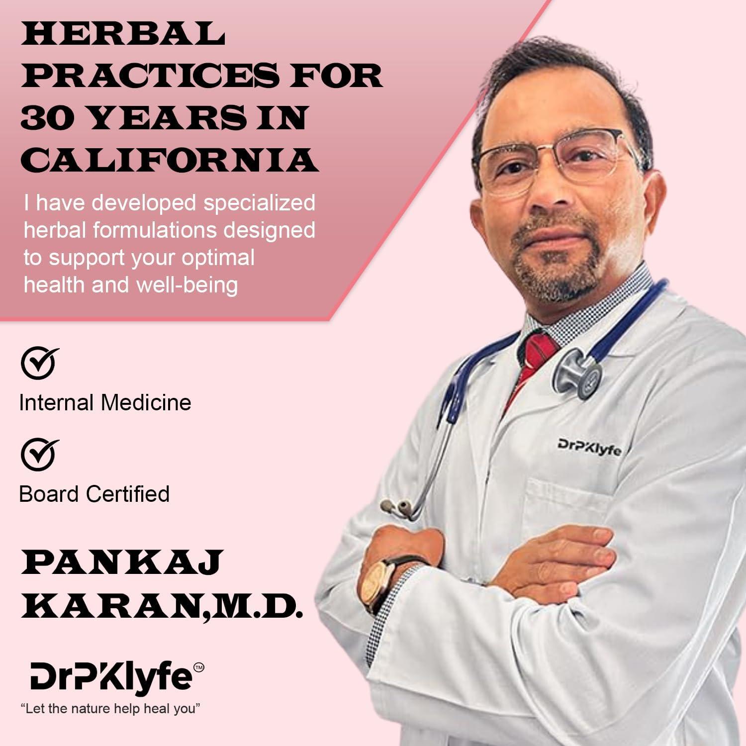 Cápsulas de Musgo Marino DrPKLyfe 120 Unidades - Energía y Vitalidad