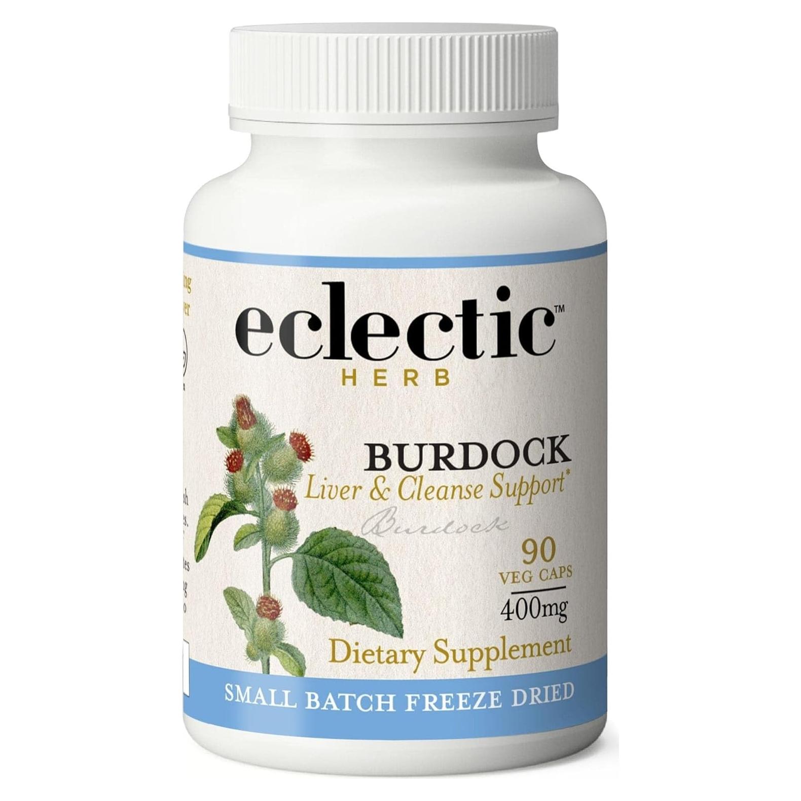 Cápsulas de Raíz de Bardana Fresca Instituto Ecléctico 90 CT