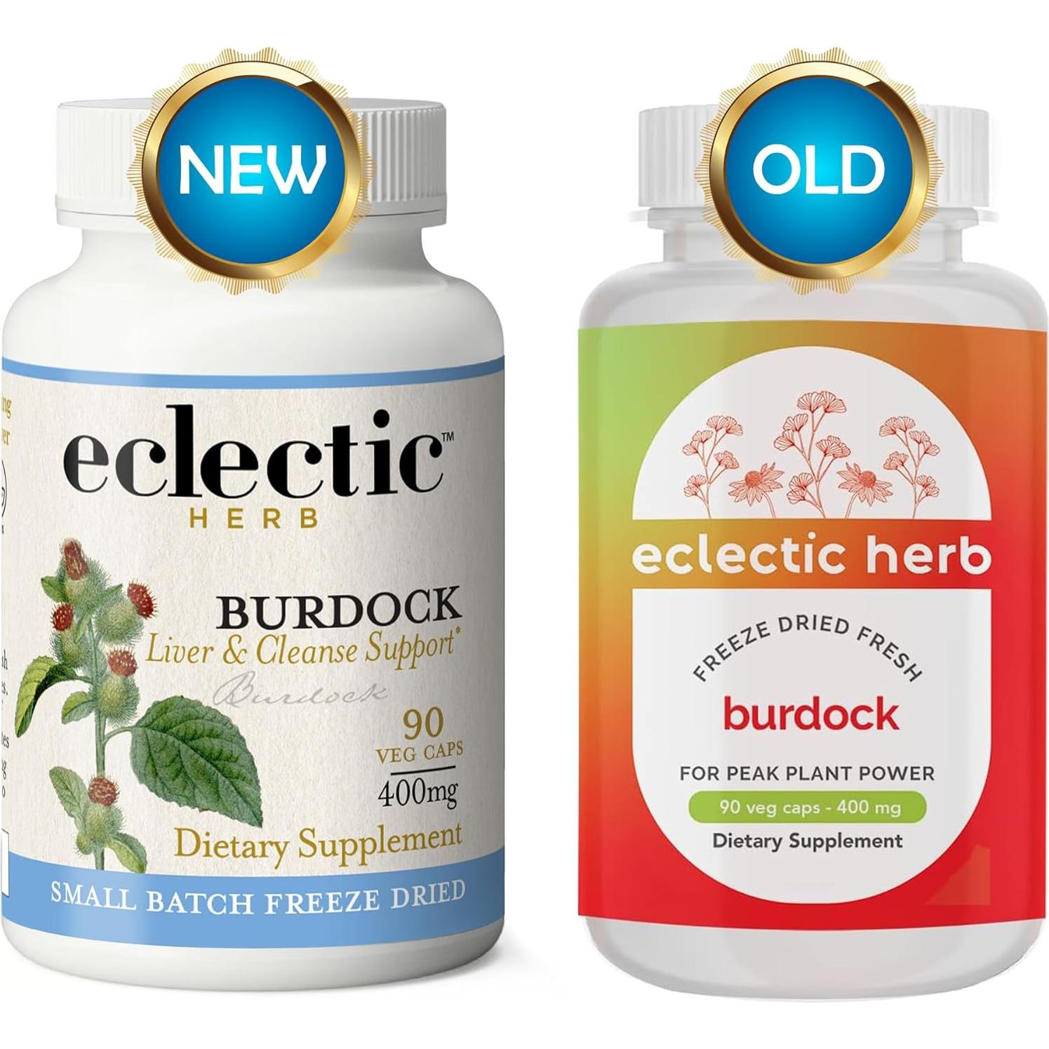 Cápsulas de Raíz de Bardana Fresca Instituto Ecléctico 90 CT