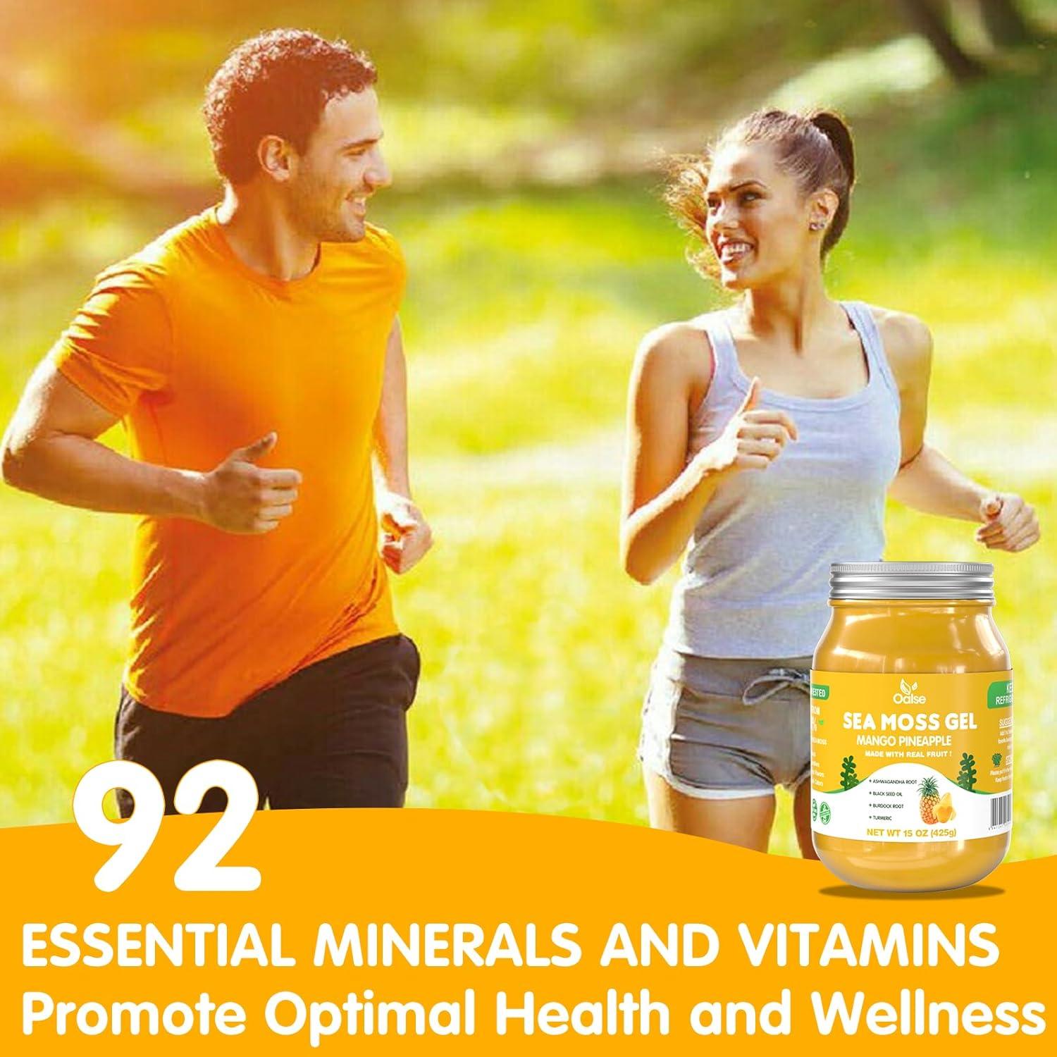 Gel de Musgo Marino Irlandés OALSE 425g Mango Piña Vegano