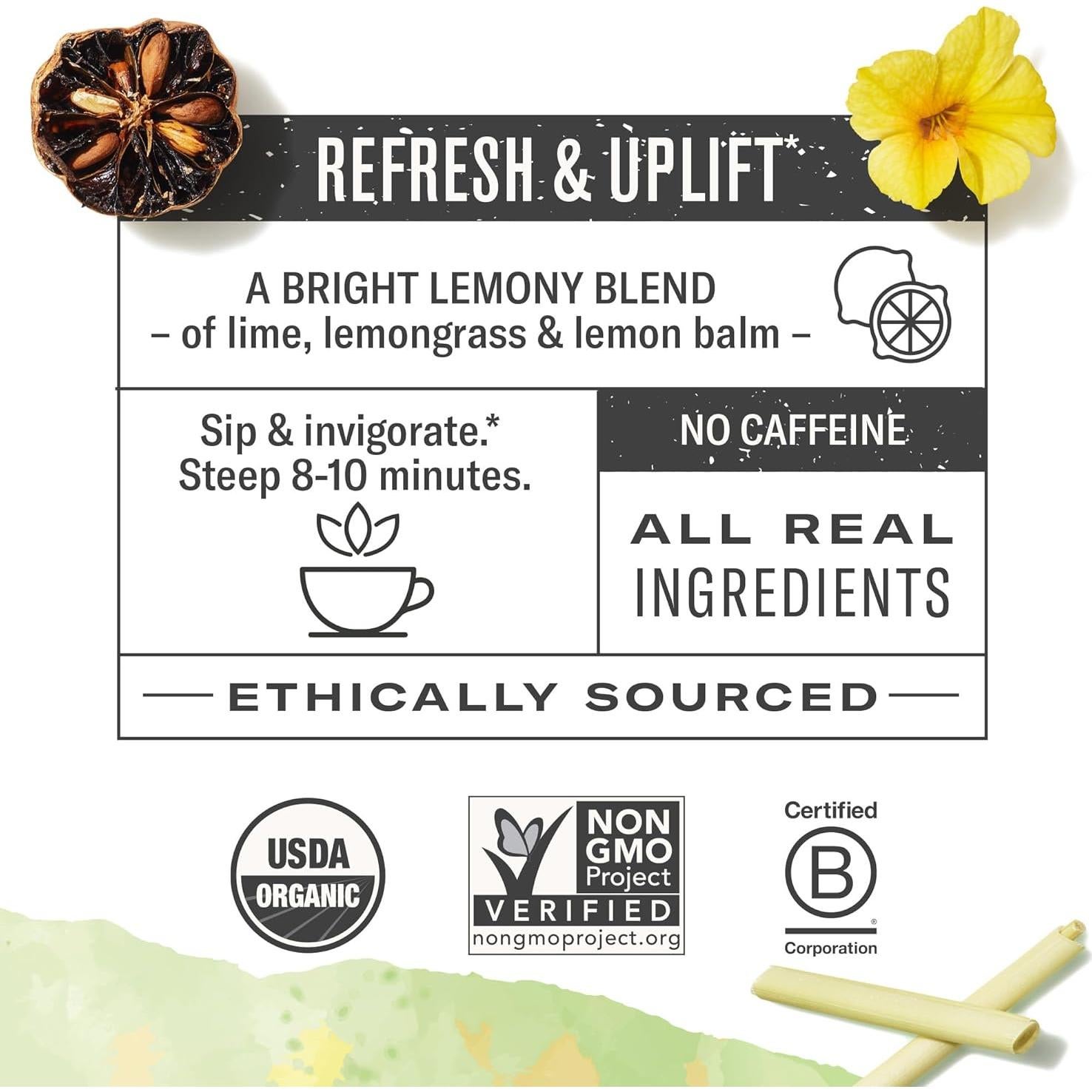 Paquete de Té Herbal Orgánico Numi - 3 Variedades de Damiana