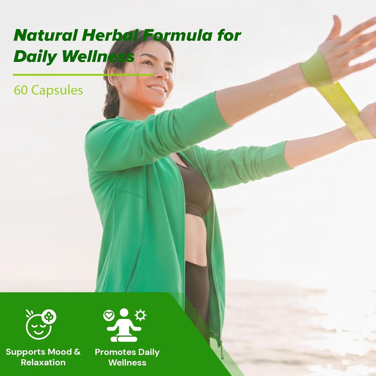 Cápsulas de Hoja de Damiana BEXPERTUSA - 60 Unidades - Energía y Bienestar