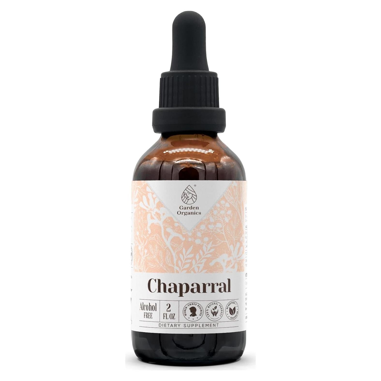 Extracto Natural de Tinctura Chaparral Garden Organics 59.15 ml