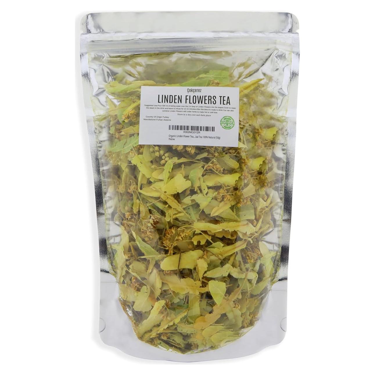 Té de Tilo Seco Orgánico 50g Furkan Akdemir