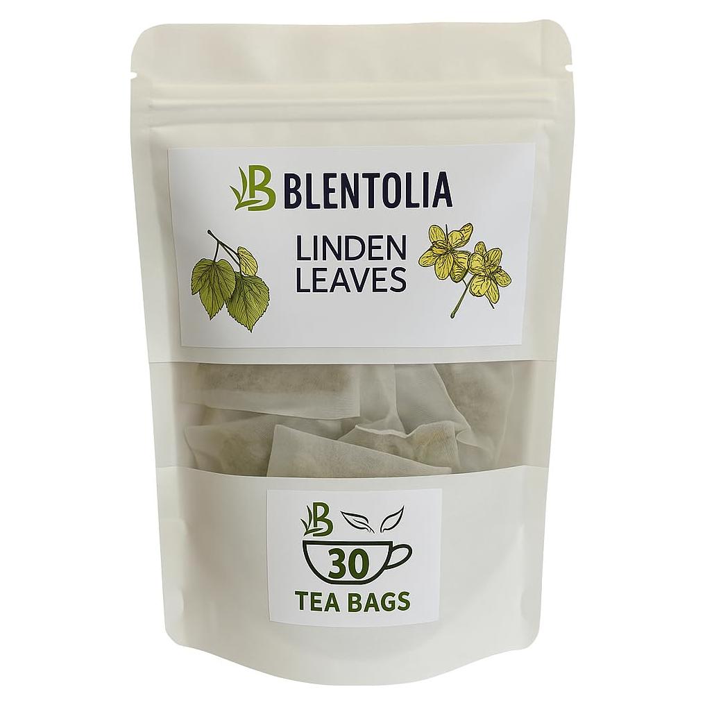 Té de Hierbas Blentolia de Tilo 100% Natural - 30 Bolsitas