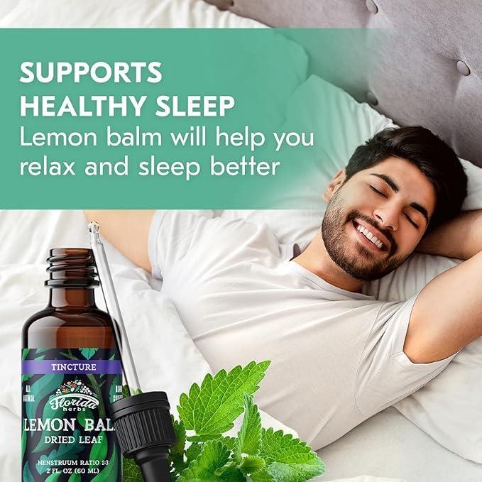 Tintura de Bálamo Limón Orgánico Florida Herbs 120 ml Vegana