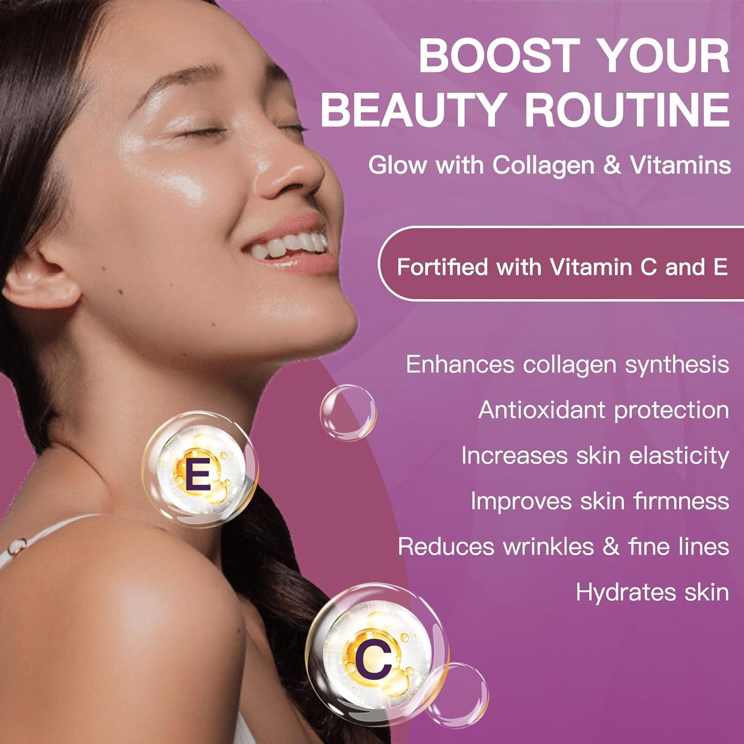 ZEBORA Polvo de Colágeno Múltiple 348.7g - Salud Piel y Cabello