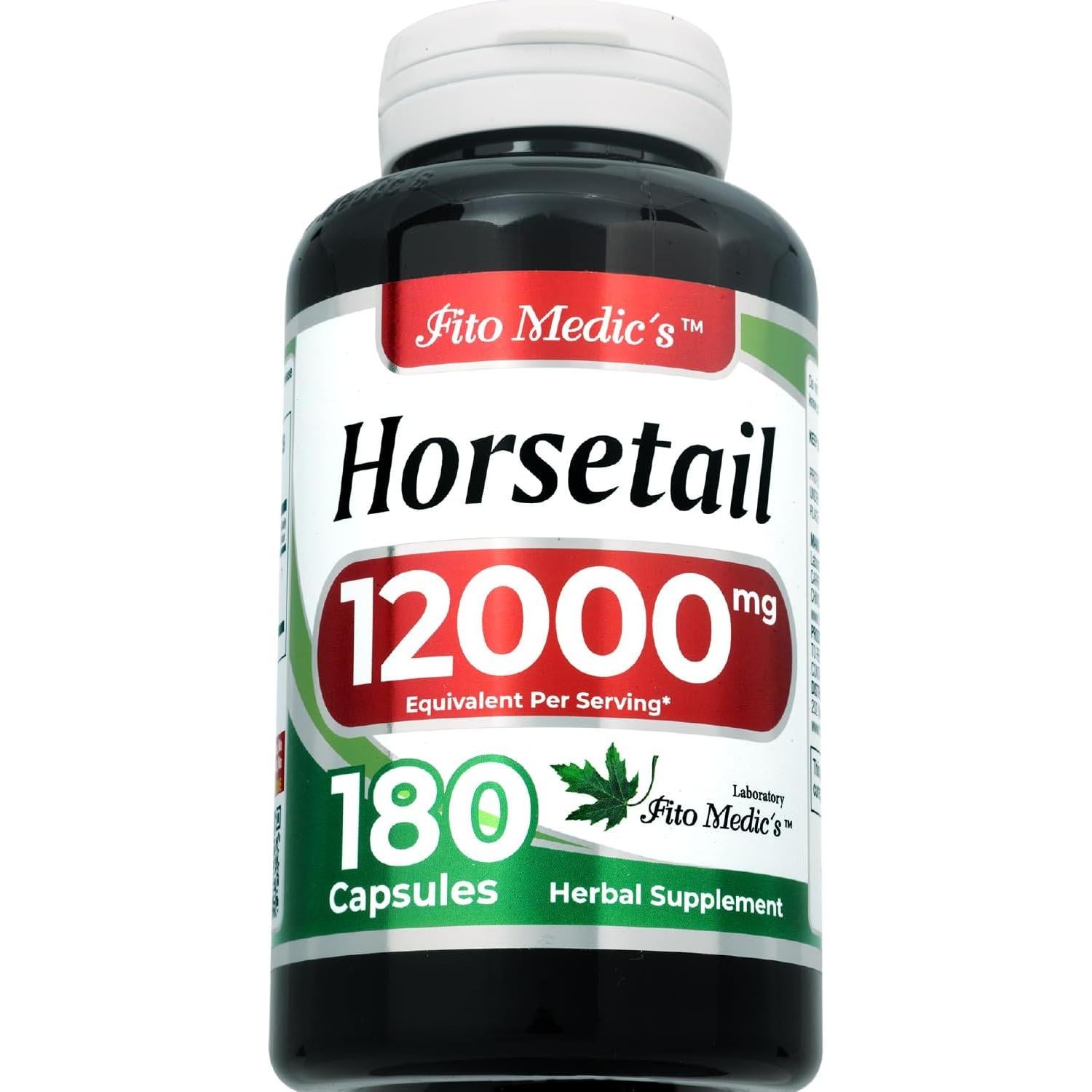 Cápsulas de Cola de Caballo FITO MEDIC'S 180 Unidades 600 mg