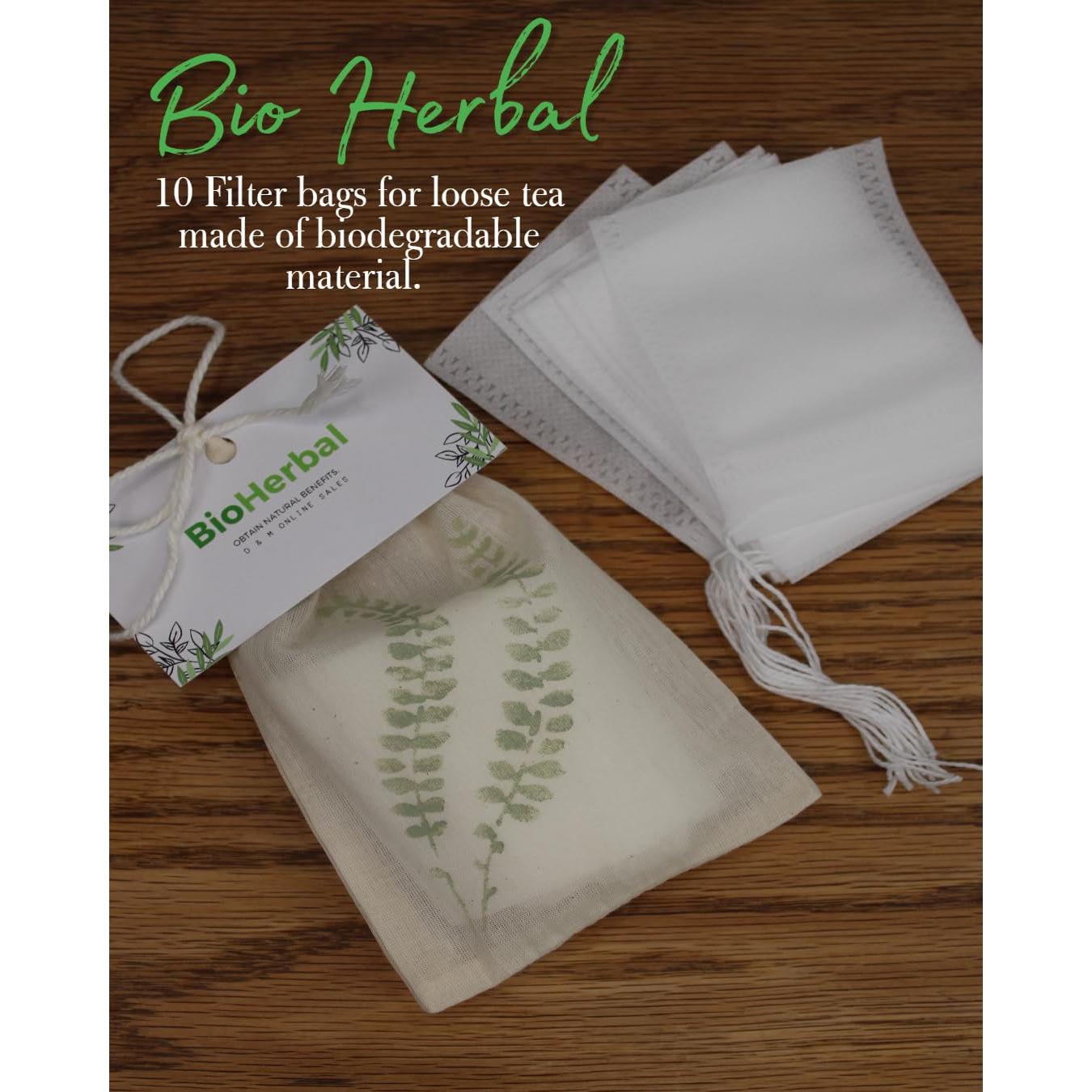 Té de Cola de Caballo Bio Herbal 40g + 15 Bolsitas Desechables